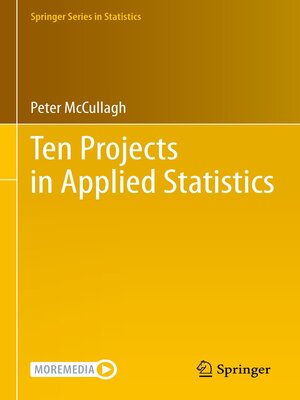 cover image of Ten Projects in Applied Statistics